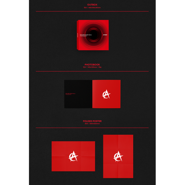 ATEEZ (에이티즈) - GOLDEN HOUR [PART.3 / IN YOUR FANTASY EDITION] - 12TH MINI ALBUM [POP-UP EXCLUSIVE]