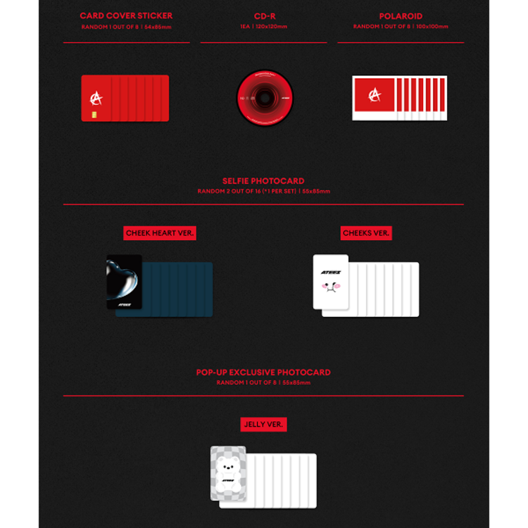 ATEEZ (에이티즈) - GOLDEN HOUR [PART.3 / IN YOUR FANTASY EDITION] - 12TH MINI ALBUM [POP-UP EXCLUSIVE]