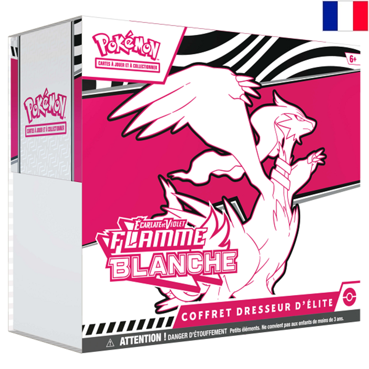 POKEMON TCG - COFFRET DRESSEUR D'ELITE "ECARLATE & VIOLET : FLAMME BLANCHE" [EV10.5] - EDITION FRANCAISE