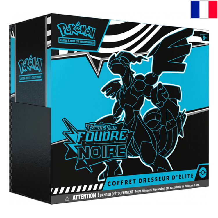 POKEMON TCG - COFFRET DRESSEUR D'ELITE "ECARLATE & VIOLET : FOUDRE NOIRE" [EV10.5] - EDITION FRANCAISE