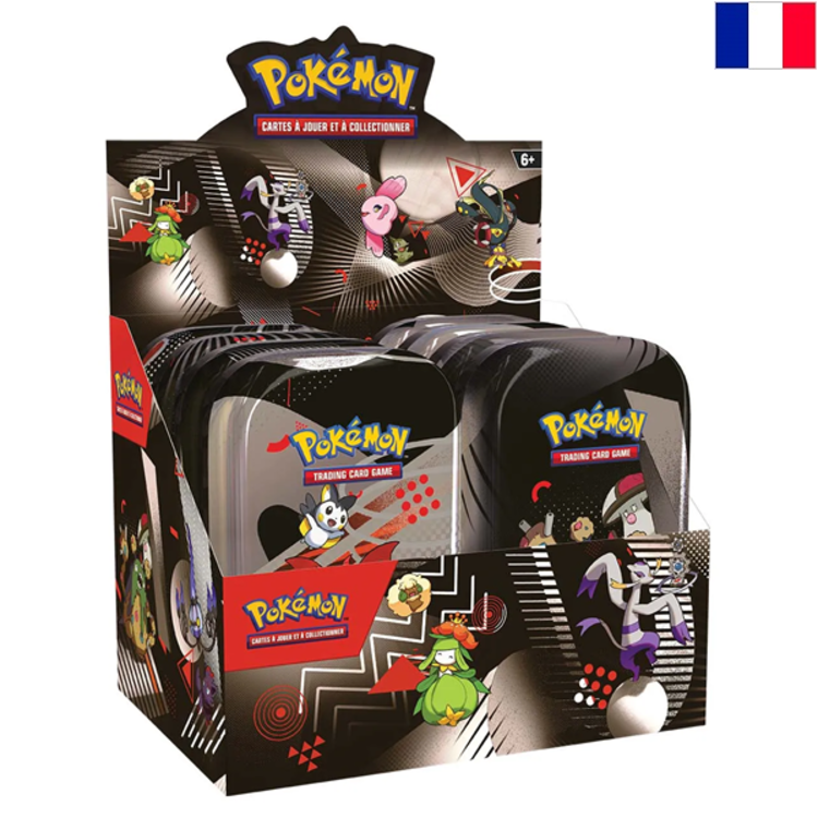 POKEMON TCG - DISPLAY [8 MINI TINS] "ECARLATE & VIOLET : UNYS" [EV10.5] - EDITION FRANCAISE