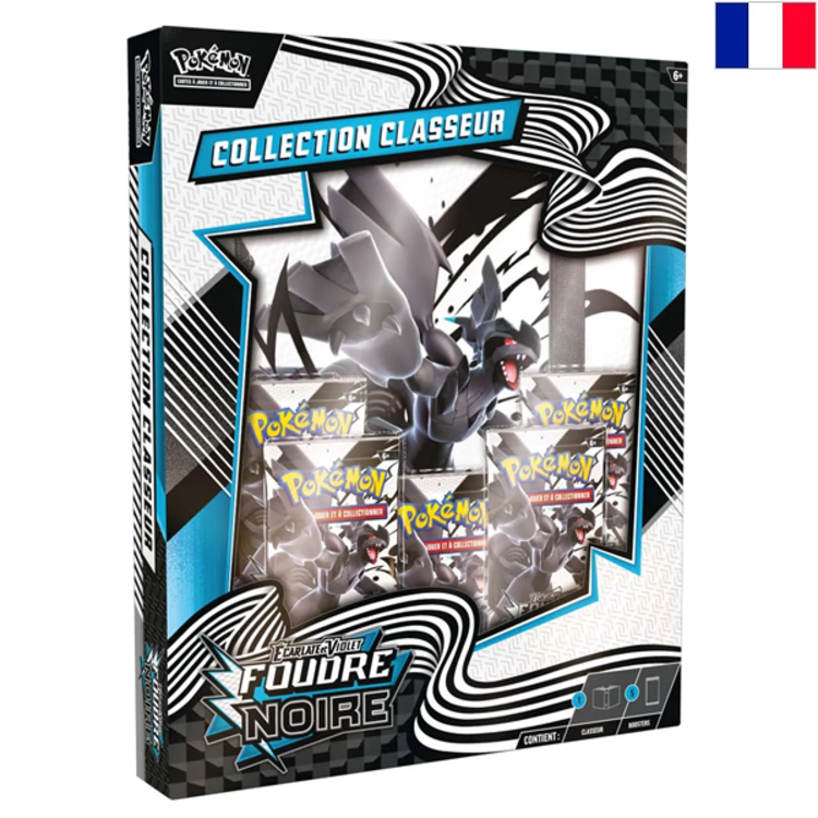 POKEMON TCG - COLLECTION CLASSEUR "ECARLATE & VIOLET : FOUDRE NOIRE" [EV10.5] - EDITION FRANCAISE