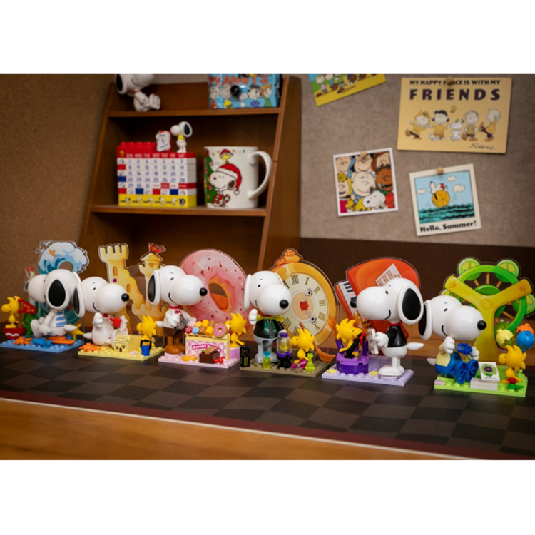 PANTASY - PEANUTS [LETTER WORLD SERIES] - BLINDBOX MINI FIGURE