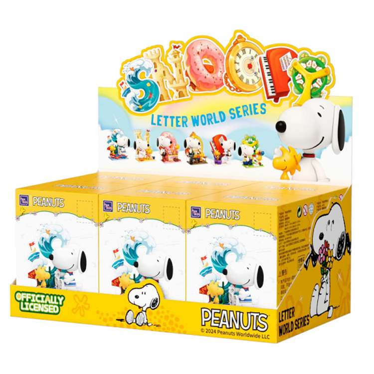 PANTASY - PEANUTS [LETTER WORLD SERIES] - BLINDBOX MINI FIGURE