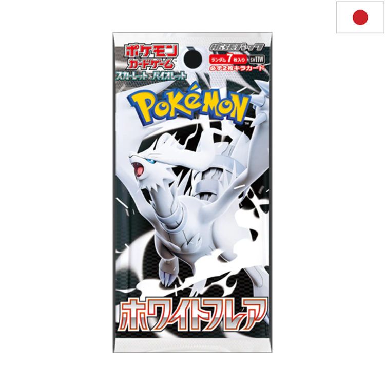 POKEMON TCG - BOOSTERS "WHITE FLARE" [SV11W] - JAPANESE EDITION