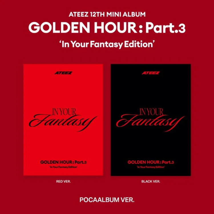 ATEEZ (에이티즈) - GOLDEN HOUR [PART.3 / IN YOUR FANTASY EDITION] - [POCA ALBUM] - 12TH MINI ALBUM