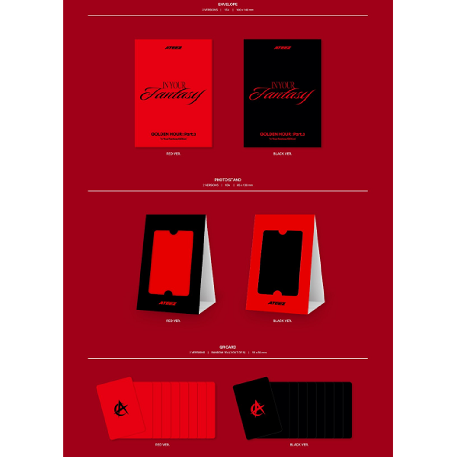 ATEEZ (에이티즈) - GOLDEN HOUR [PART.3 / IN YOUR FANTASY EDITION