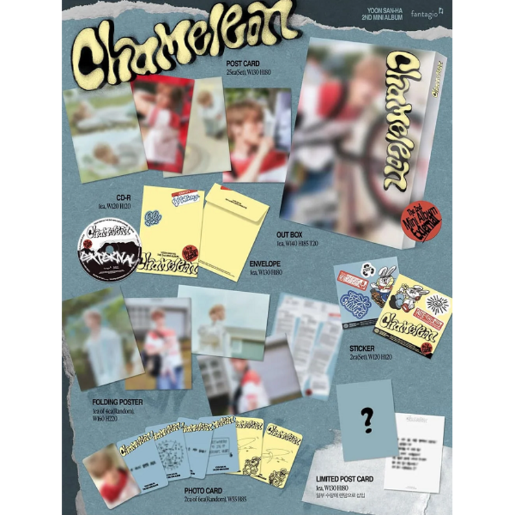 YOON SAN-HA (윤산하) [ASTRO] - CHAMELEON - 2ND MINI ALBUM