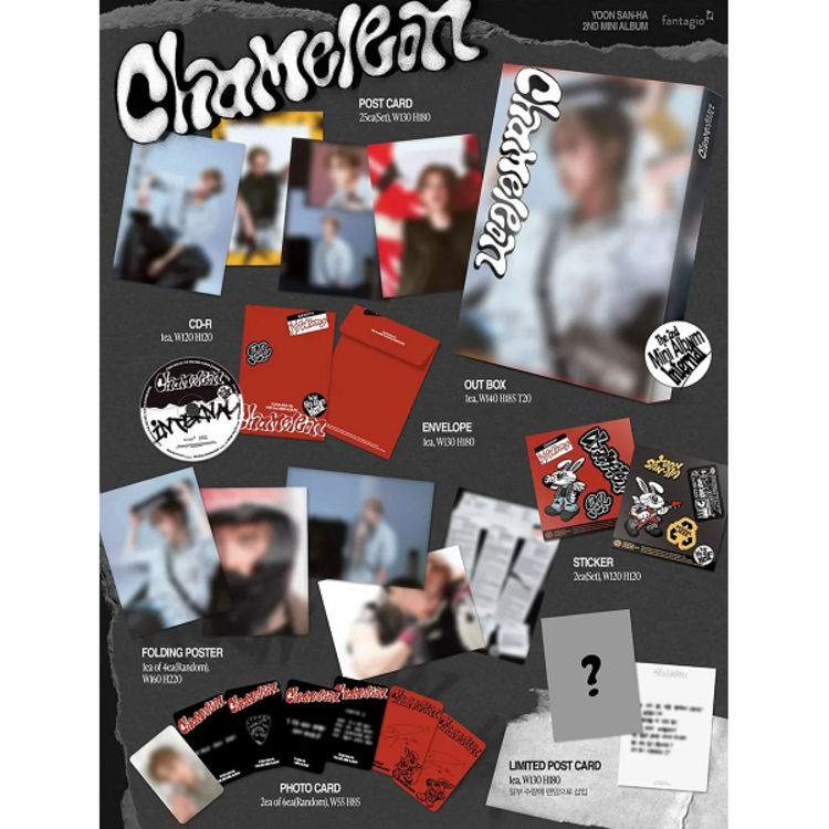 YOON SAN-HA (윤산하) [ASTRO] - CHAMELEON - 2ND MINI ALBUM