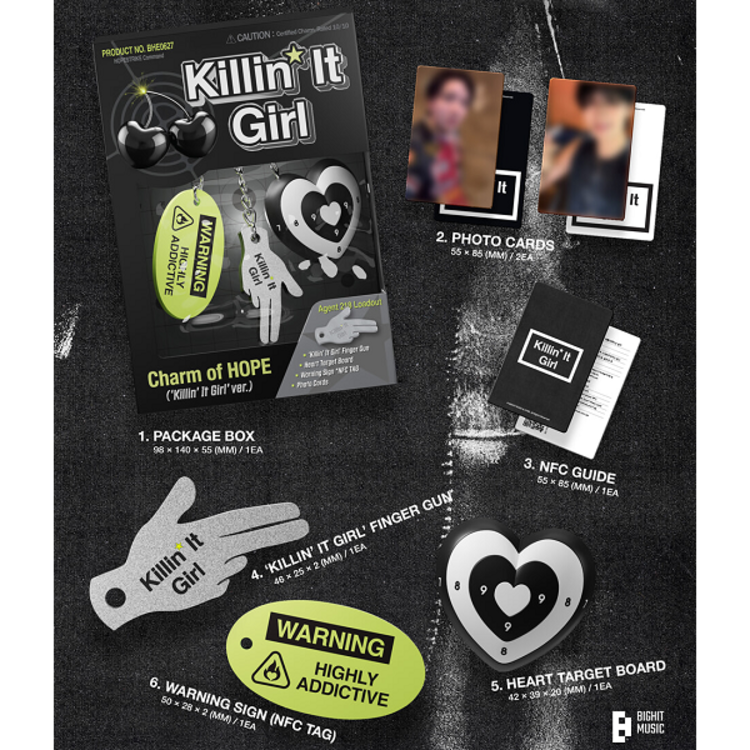 J-HOPE (제이홉) [BTS] - CHARM OF HOPE - [KILLIN IT GIRL VER.] - SINGLE ALBUM