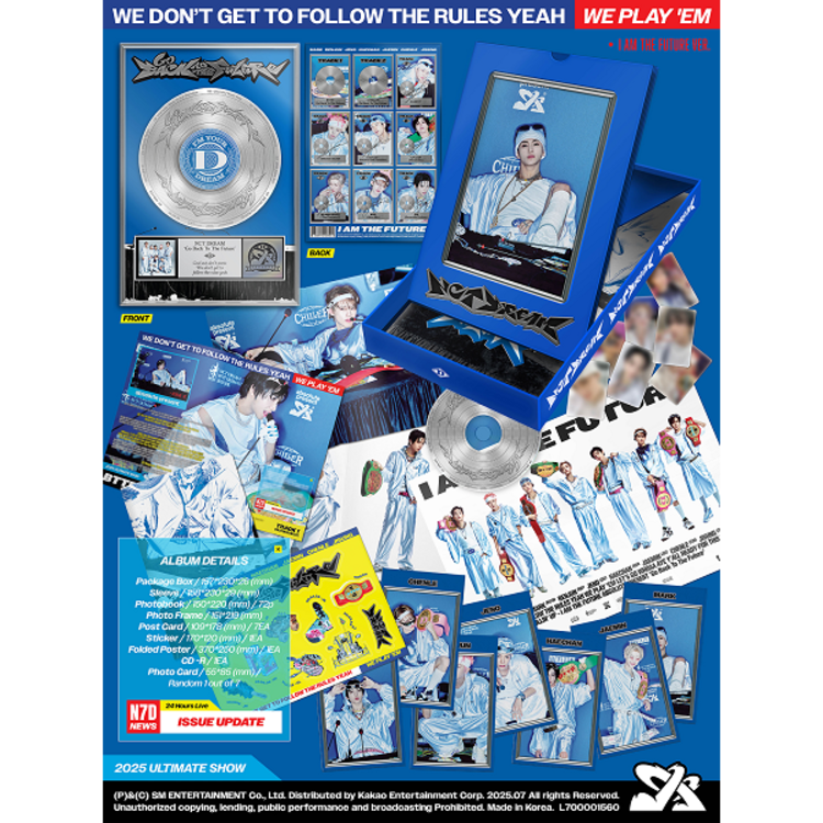 NCT DREAM (엔시티 드림) - GO BACK TO THE FUTURE - [I AM THE FUTURE VER.] - 5TH ALBUM