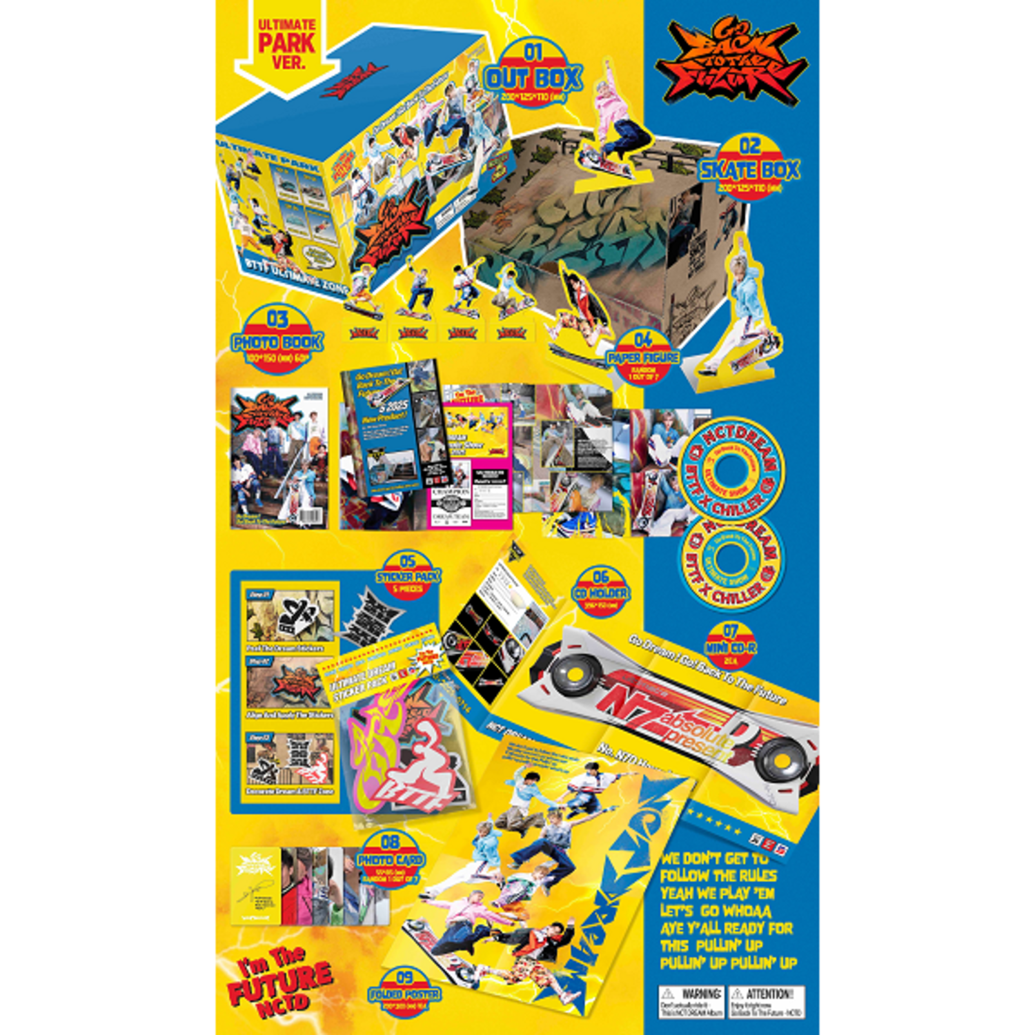 K-POP・アジア bttf ultimate park album set unopened K-POP・アジア bttf ultimate park album set unopened NCT DREAM - Go