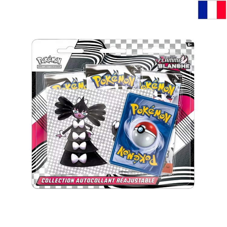 POKEMON TCG - COLLECTION AUTOCOLLANT FLAMME BLANCHE [EV10.5] - EDITION FRANCAISE