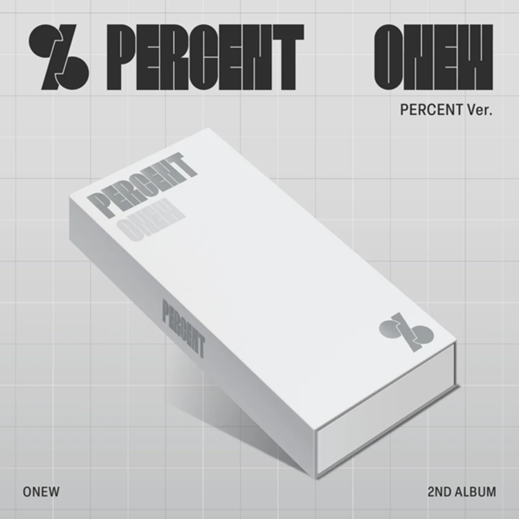 ONEW (온유) [SHINEE] - PERCENT - [PERCENT VER.] - 2ND ALBUM
