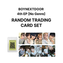 BOYNEXTDOOR (보이넥스트도어) - [4TH EP "NO GENRE"] RANDOM TRADING CARD SET