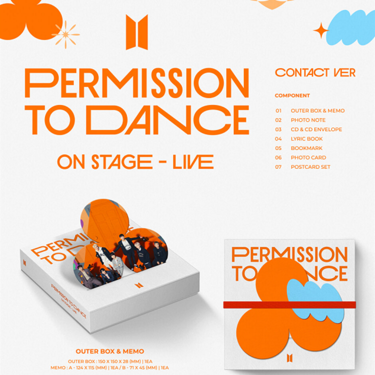 BTS (방탄소년단) - PERMISSION TO DANCE - [ON STAGE-LIVE] ALBUM