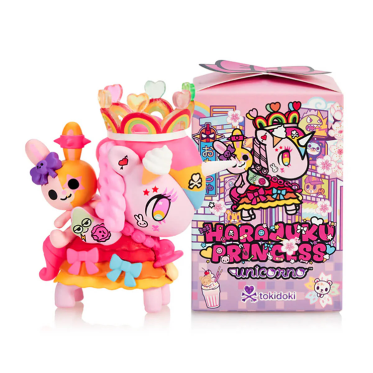 TOKIDOKI TOKIDOKI - HARAJUKU PRINCESS UNICORNO - BLINDBOX DECORATIVE FIGURE