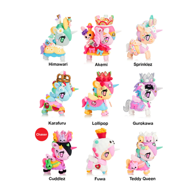 TOKIDOKI TOKIDOKI - HARAJUKU PRINCESS UNICORNO - BLINDBOX DECORATIVE FIGURE