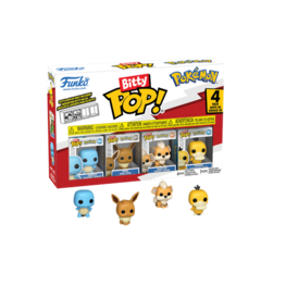 FUNKO POKEMON - [4-Pack Series] - FUNKO BITTY POP