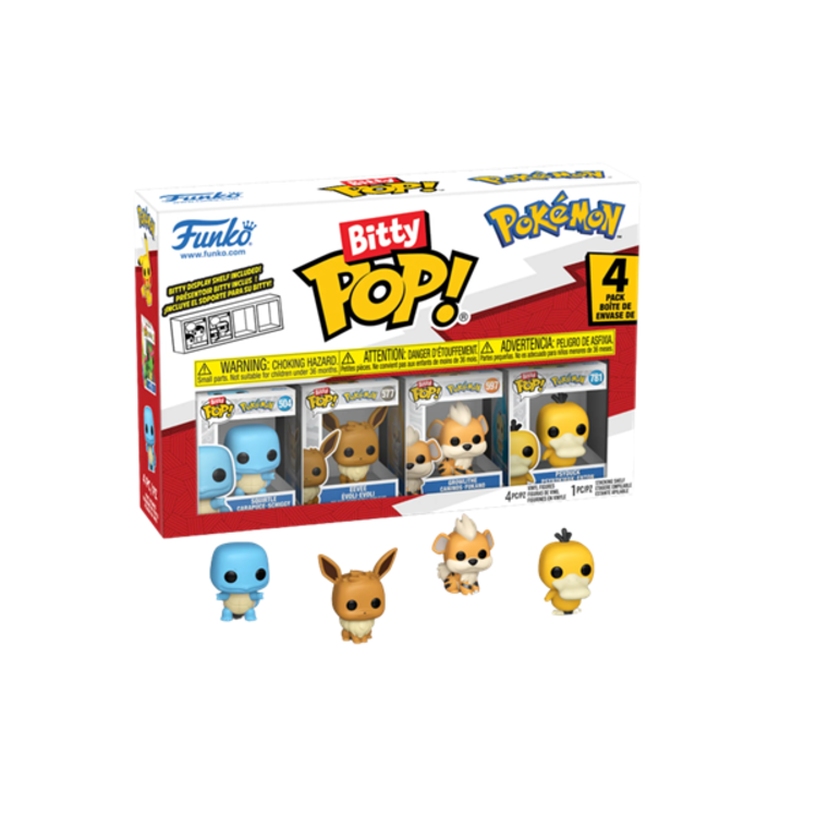 POKEMON - [4-Pack Series] - FUNKO BITTY POP