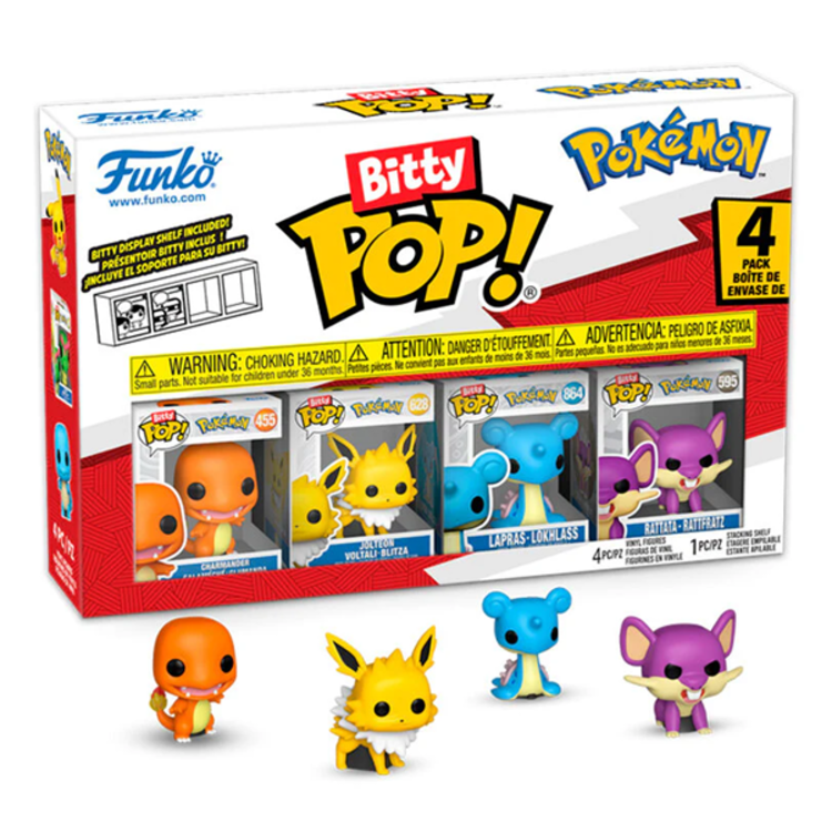POKEMON - [4-Pack Series] - FUNKO BITTY POP
