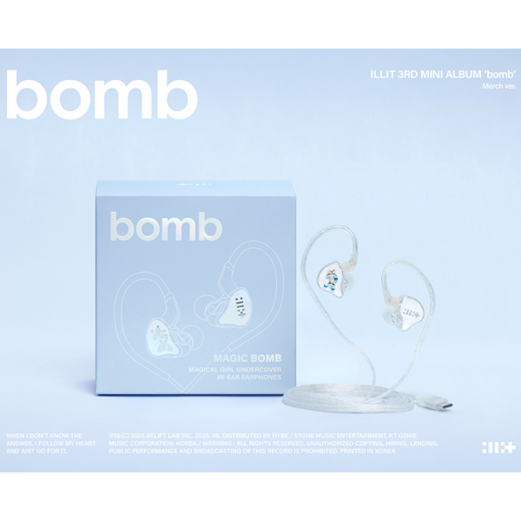 ILLIT (아일릿) - BOMB - [MERCH VER.] - 3RD MINI ALBUM