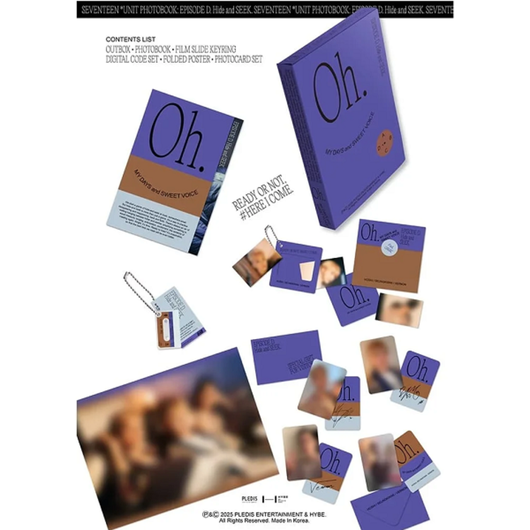 SEVENTEEN (세븐틴) - UNIT PHOTOBOOK [OUR OWN GALAXY!] - [PHOTOBOOK + DIGITAL CODE SET] PACKAGE