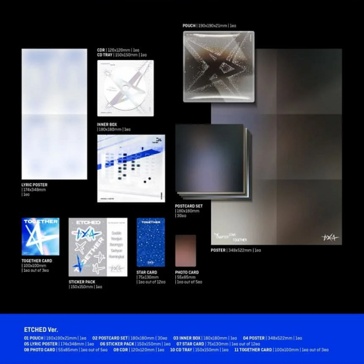 TXT (투모로우바이투게더) - THE STAR CHAPTER : TOGETHER - 4TH ALBUM