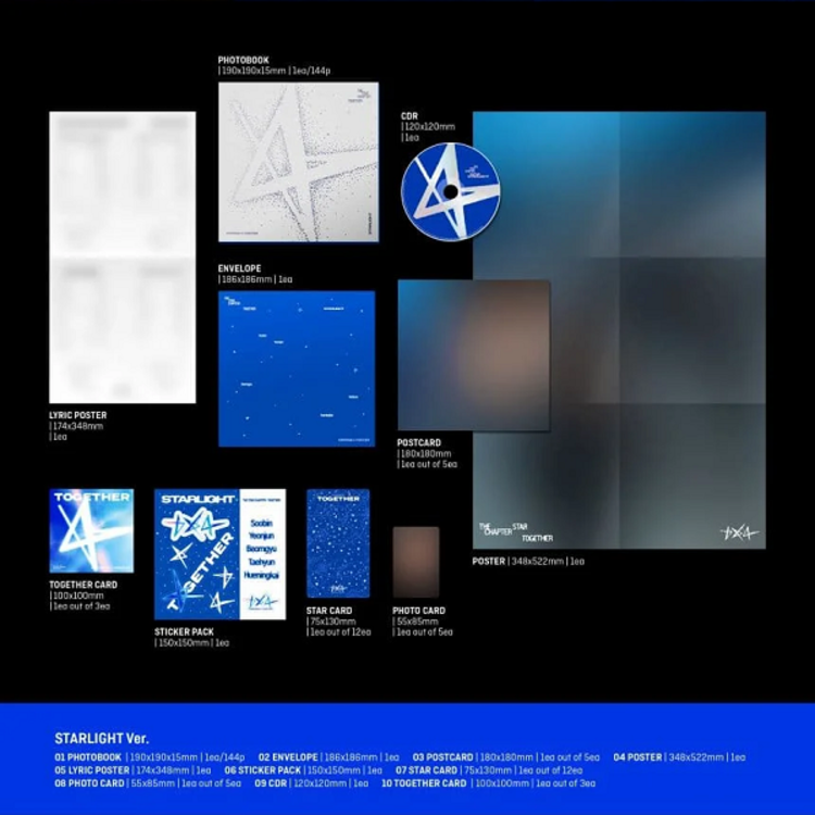 TXT (투모로우바이투게더) - THE STAR CHAPTER : TOGETHER - 4TH ALBUM