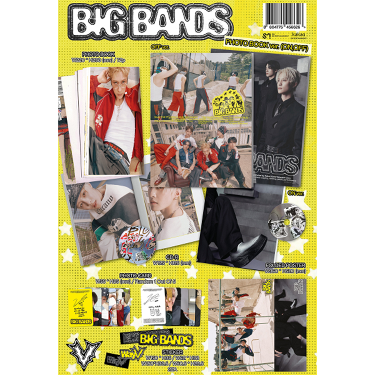 WAYV (웨이션브이) - BIG BANDS - [PHOTOBOOK VER.] - 7TH MINI ALBUM