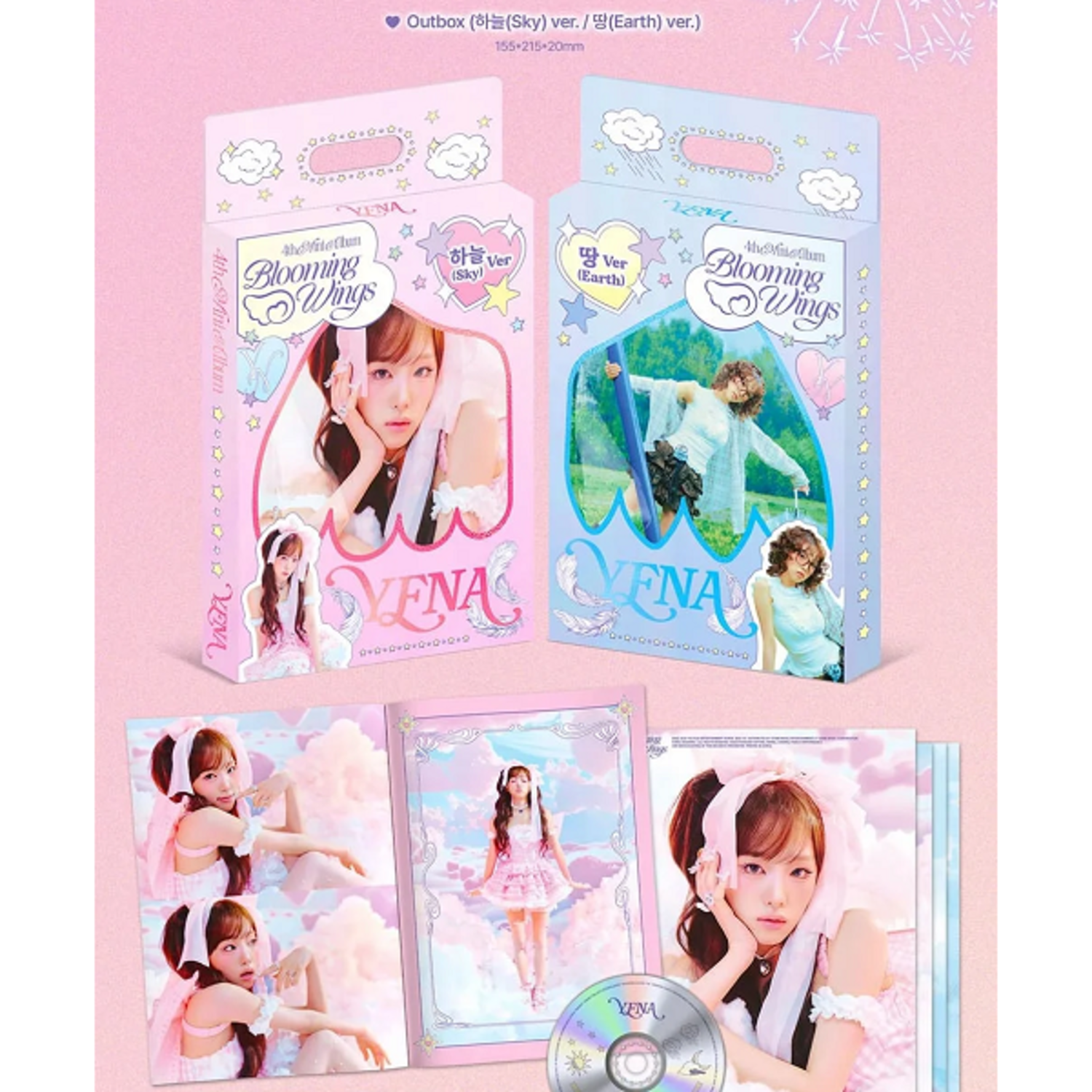 Biblioteca Nacional De Angola K-pop Mini-album CD YENA