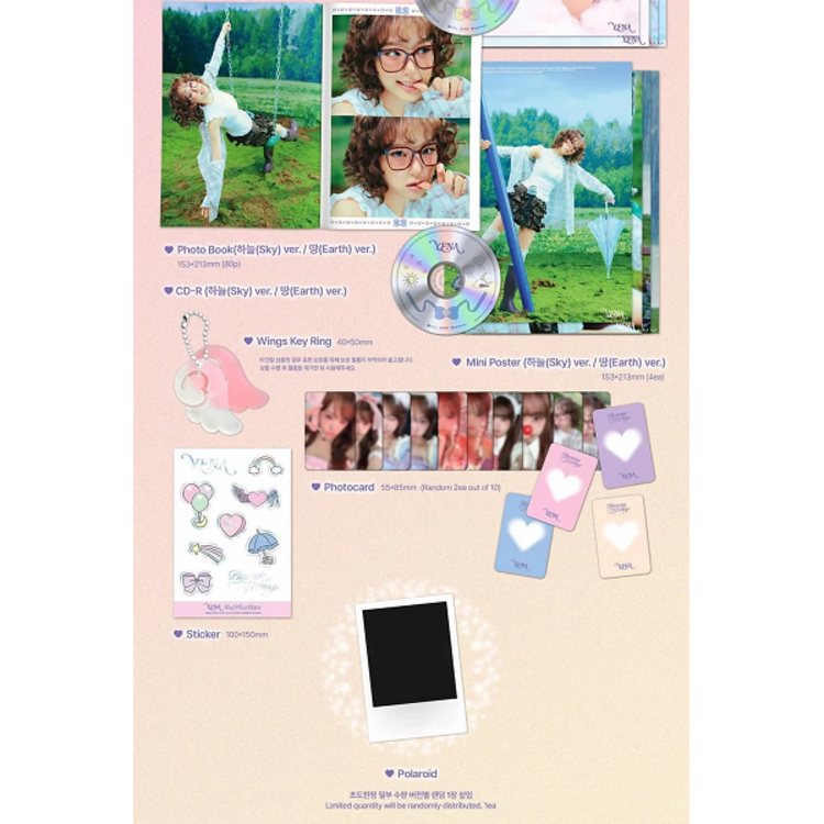 CHOI YENA (예나) - BLOOMING WINGS - 4TH MINI ALBUM