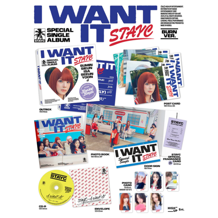 STAYC (스테이씨) - I WANT IT - SPECIAL SINGLE ALBUM