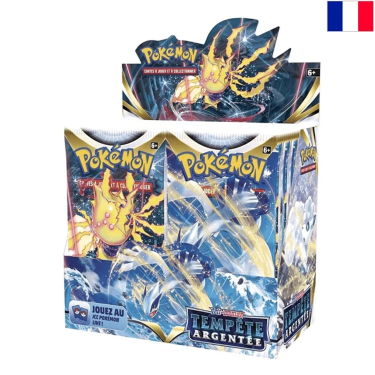 POKEMON TCG - DISPLAY [36 BOOSTERS] "EPEE & BOUCLIER : TEMPETE ARGENTEE" [EB12] - EDITION FRANCAISE