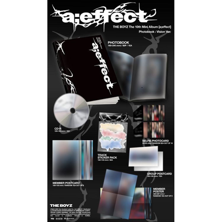THE BOYZ (더보이즈) - [A;EFFECT] - 10TH MINI ALBUM