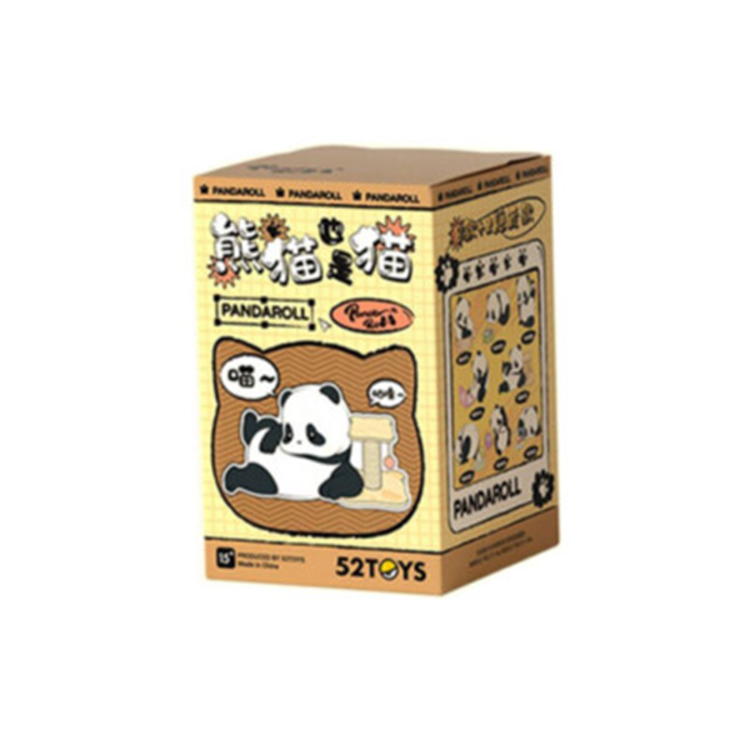 52TOYS - PANDA ROLL [PANDA AS A CAT] - BLINDBOX MINI FIGURE