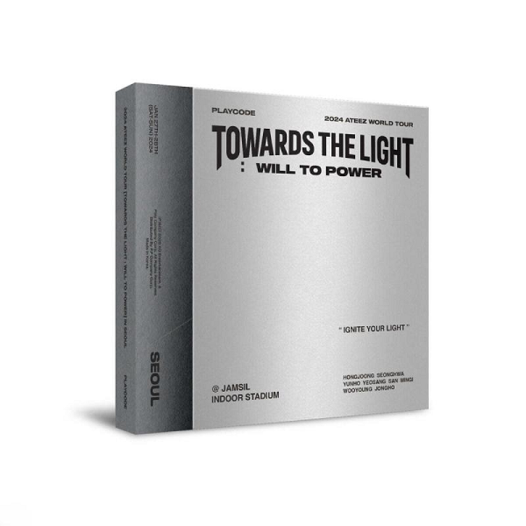 ATEEZ (에이티즈) - 2025 WORLD TOUR IN SEOUL [TOWARD THE LIGHT : WILL TO POWER] - PLAYCODE PACKAGE
