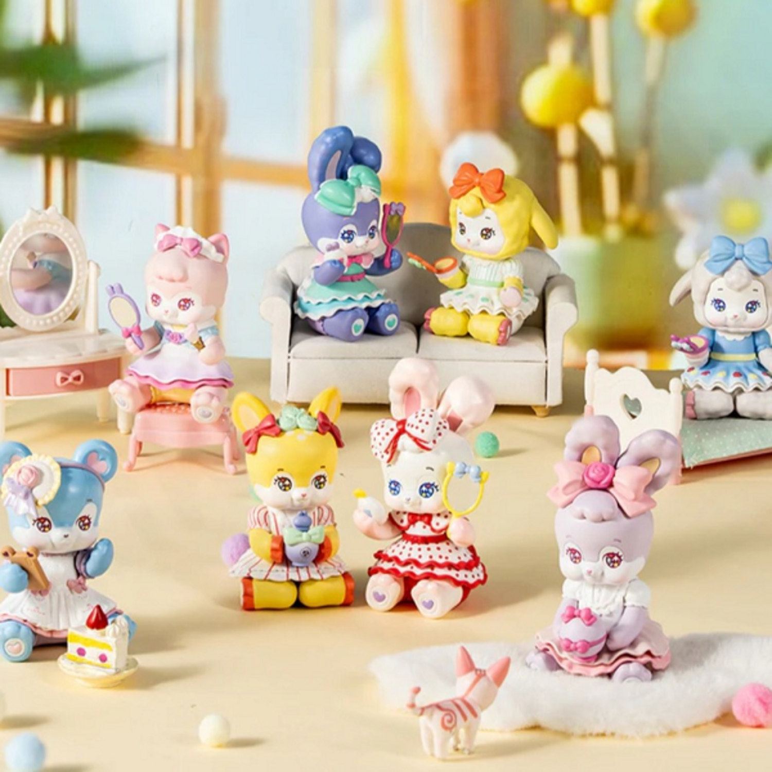 52TOYS - FUWA FUWA [GLAMOUR CUTIE] - BLINDBOX MINI FIGURE - SUPER