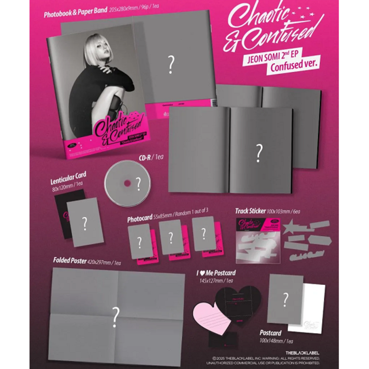 JEON SOMI (전소미) - CHAOTIC & CONFUSED - 2ND EP