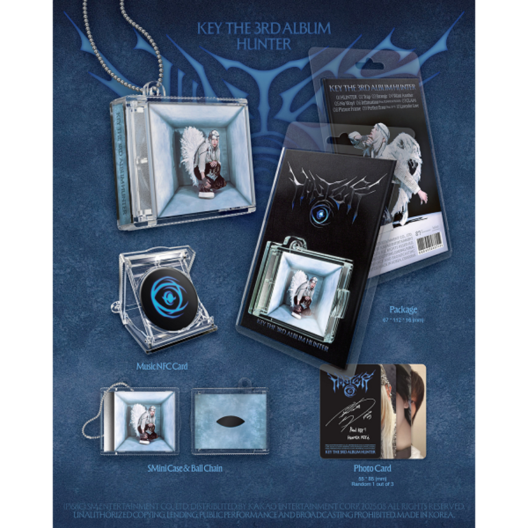 KEY (키) [SHINEE] - HUNTER - [SMINI] - 3RD ALBUM