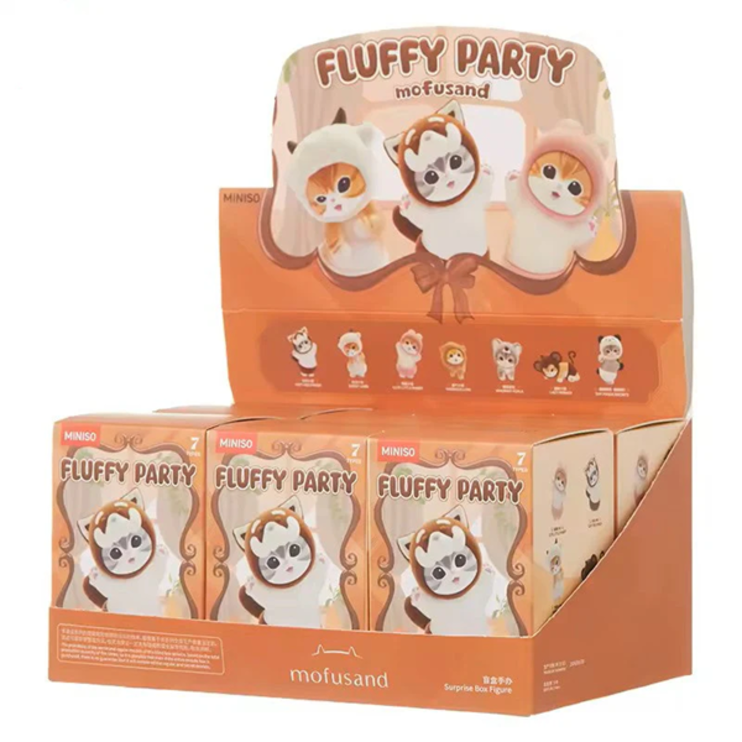 MINISO - MOFUSAND [FLUFFY PARTY] - BLINDBOX DECORATIVE