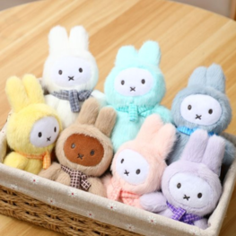 VIPO - MIFFY [MACARON SERIES 2] - BLINDBOX PLUSH KEYCHAIN