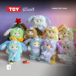 HITOY - NOMMI [PUPPY DAIRY] - PLUSH DOLL KEYCHAIN BLINDBOX