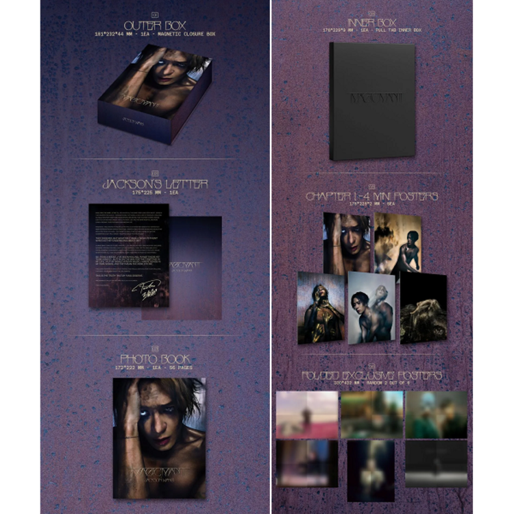 JACKSON WANG (왕잭슨) [GOT7] - MAGIC MAN 2 - 2ND ALBUM