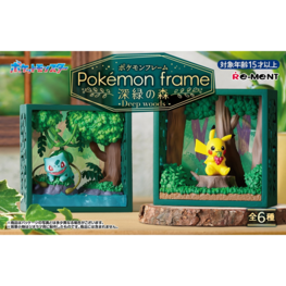 RE-MENT RE-MENT - POKEMON FRAME [DEEP WOODS] - BLINDBOX MINI FIGURE