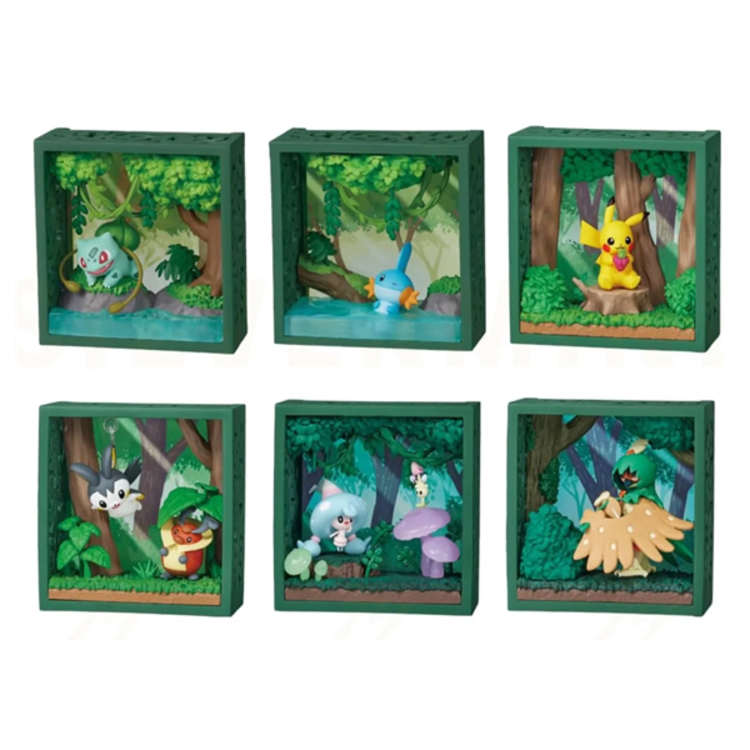 RE-MENT RE-MENT - POKEMON FRAME [DEEP WOODS] - BLINDBOX MINI FIGURE