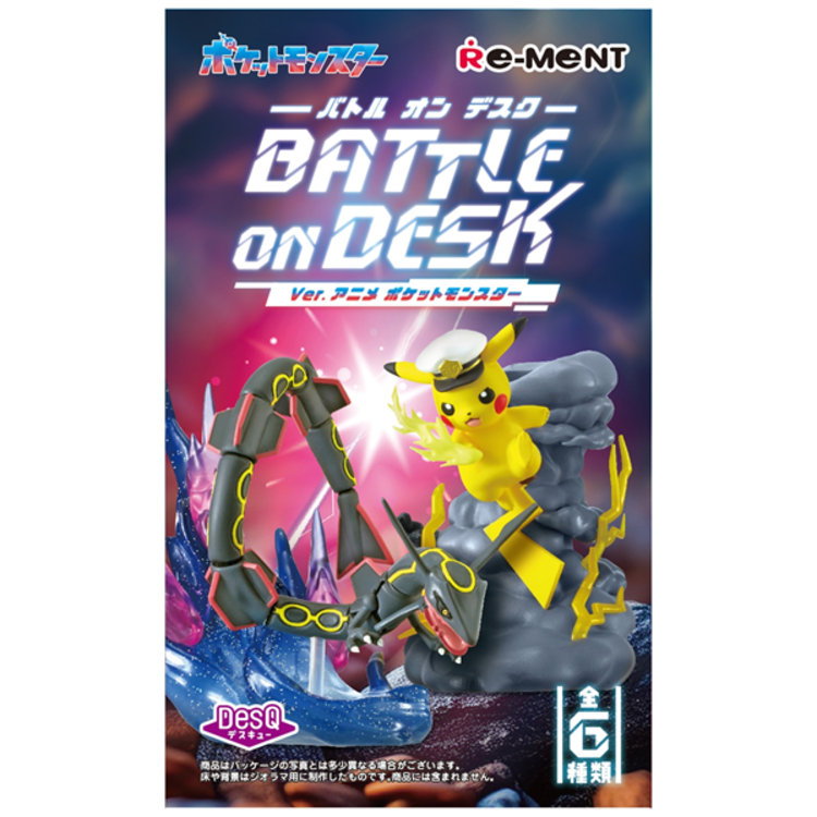 RE-MENT RE-MENT - POKEMON [BATTLE ON DESK] - BLINDBOX MINI FIGURE