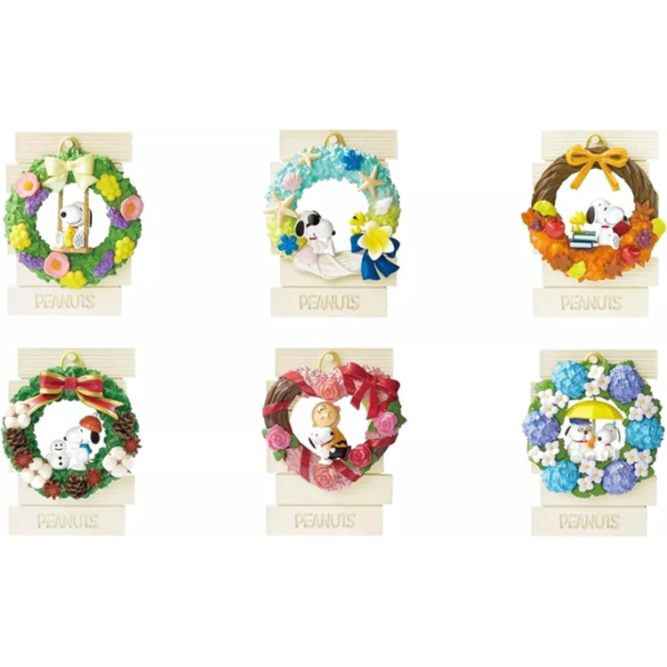 RE-MENT RE-MENT  - PEANUTS SNOOPY [WREATH COLLECTION] - BLINDBOX MINI FIGURE