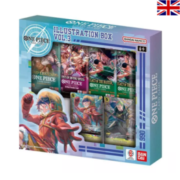 BANDAI ONE PIECE TCG - ILLUSTRATION BOX VOL.3 [IB03] - ENGLISH EDITION