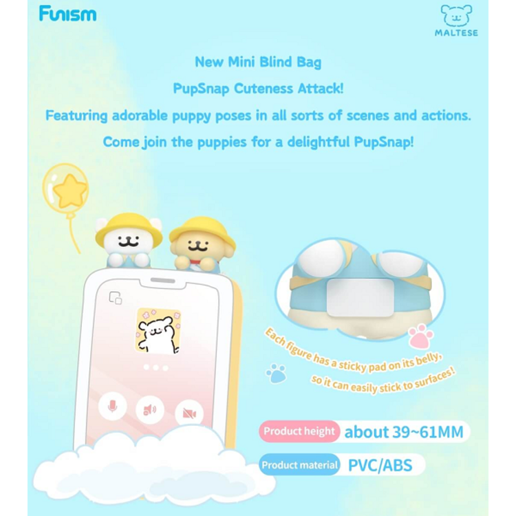 FUNISM - MALTESE [PUPSNAP SERIES] (HIPPERS) - BLINDBAG